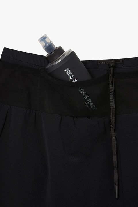 RACE KIT 1.0 5" SHORTS — JET BLACK