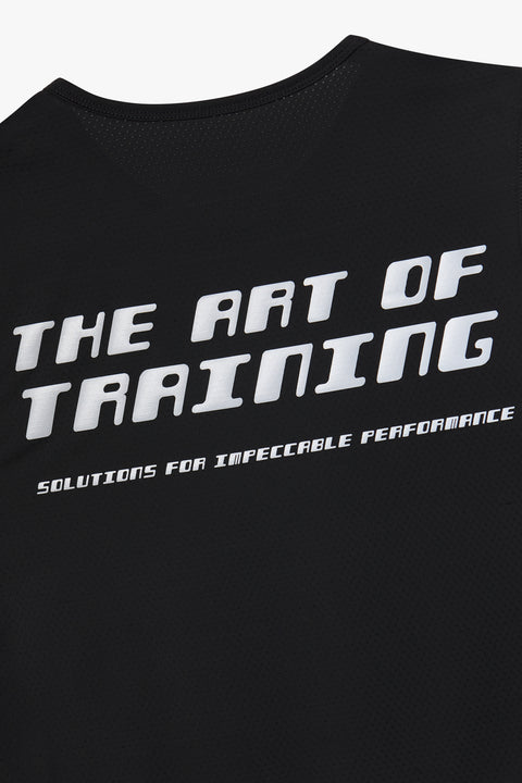 RACE KIT 1.0 MEN'S SLEEVELESS TEE — JET BLACK